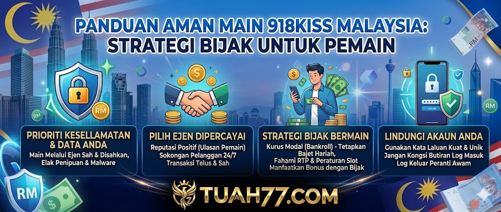Panduan Aman Main 918Kiss Malaysia