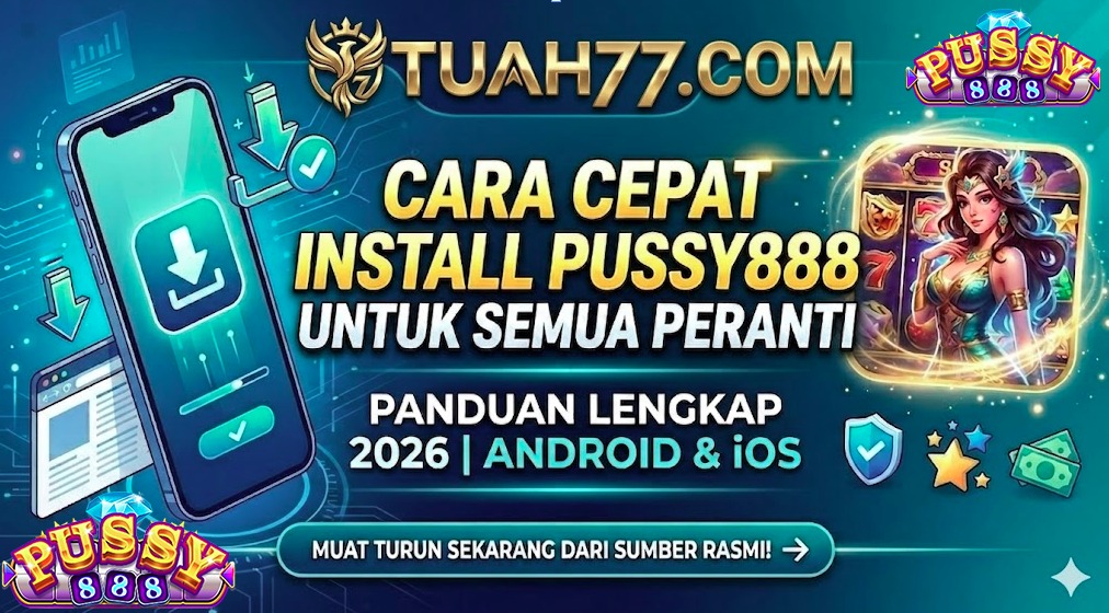 Cara Cepat Install Pussy888 Untuk Semua Peranti